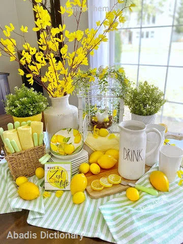 lemon themed
